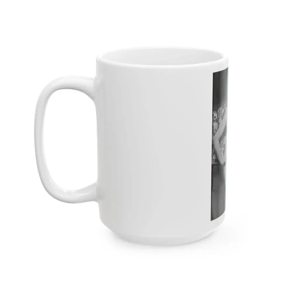 June Palmer #248 (Vintage Female Icon) White Coffee Mug - Go Mug Yourself
