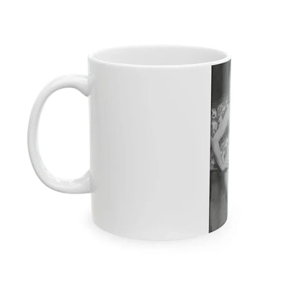 June Palmer #248 (Vintage Female Icon) White Coffee Mug - Go Mug Yourself