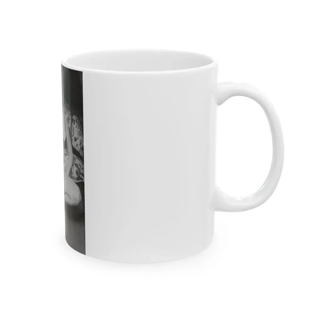 June Palmer #248 (Vintage Female Icon) White Coffee Mug - Go Mug Yourself