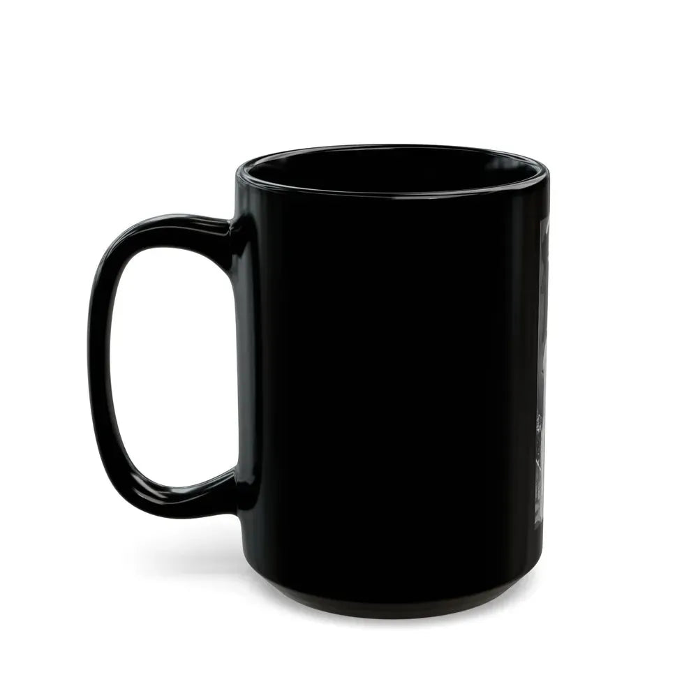 June Palmer #252 (Vintage Female Icon) Black Coffee Mug - Go Mug Yourself