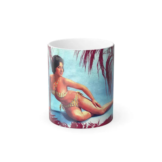 June Palmer #253 (Vintage Female Icon) Color Changing Coffee Mug 11oz - Go Mug Yourself