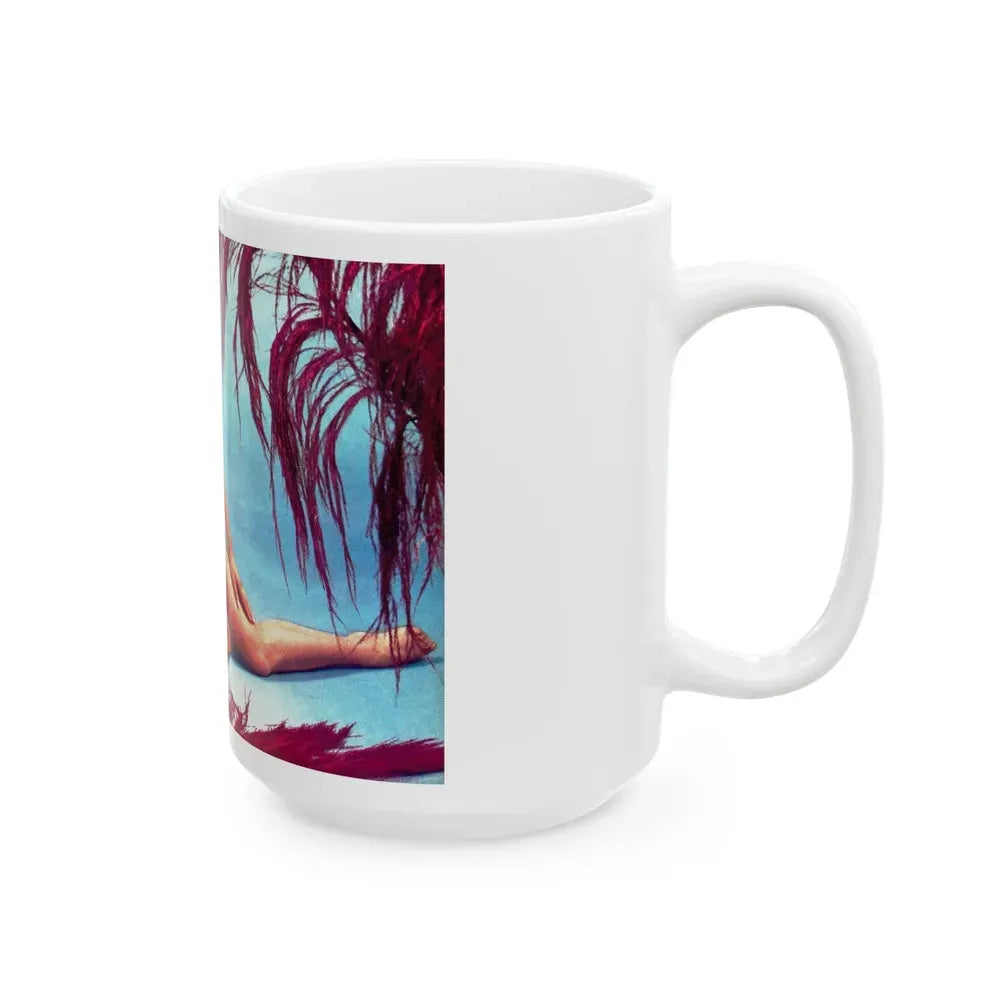June Palmer #253 (Vintage Female Icon) White Coffee Mug - Go Mug Yourself