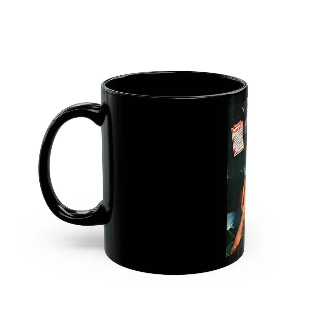 June Palmer #254 (Vintage Female Icon) Black Coffee Mug - Go Mug Yourself