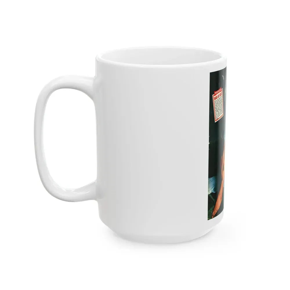 June Palmer #254 (Vintage Female Icon) White Coffee Mug - Go Mug Yourself