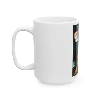 June Palmer #254 (Vintage Female Icon) White Coffee Mug - Go Mug Yourself