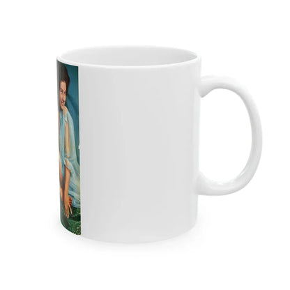 June Palmer #254 (Vintage Female Icon) White Coffee Mug - Go Mug Yourself