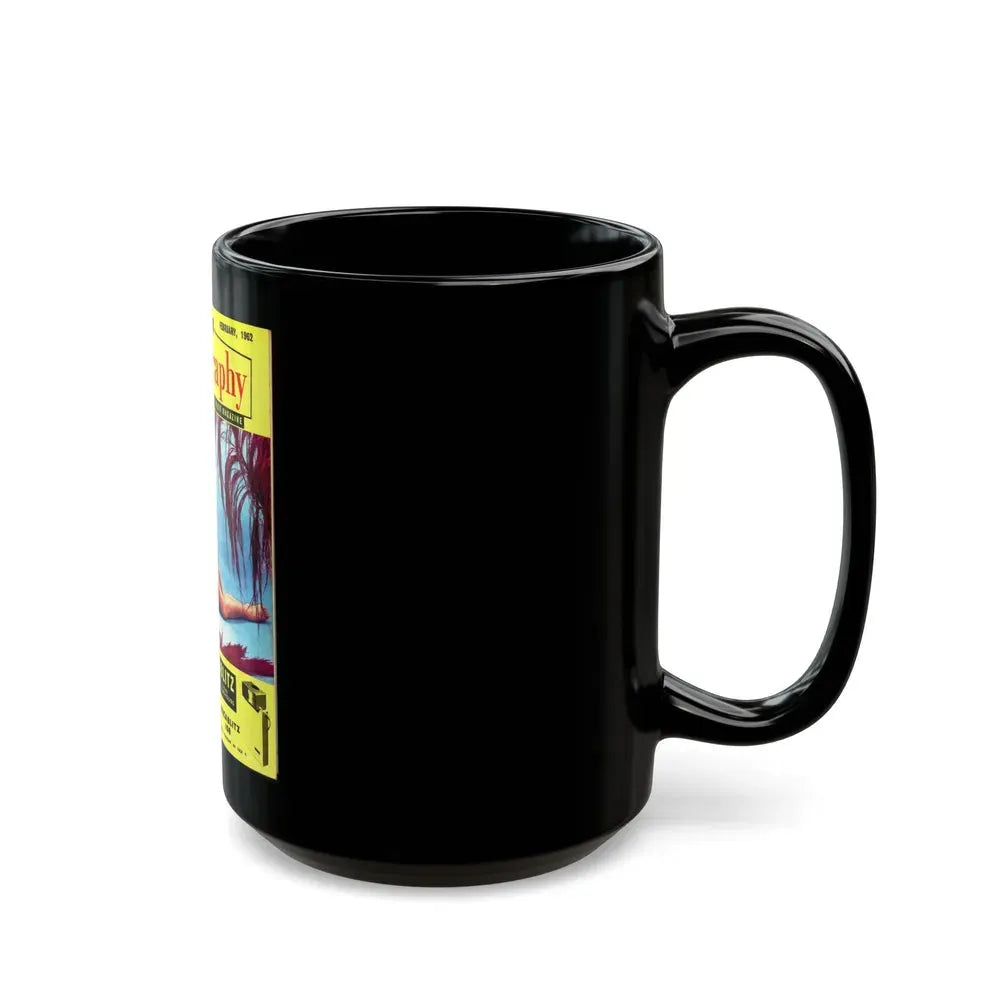 June Palmer #289 (Vintage Female Icon) Black Coffee Mug - Go Mug Yourself
