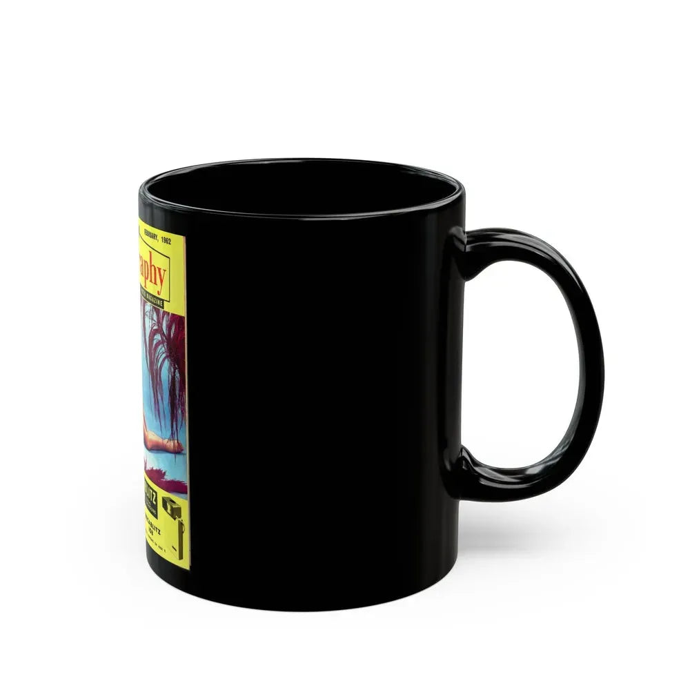 June Palmer #289 (Vintage Female Icon) Black Coffee Mug - Go Mug Yourself