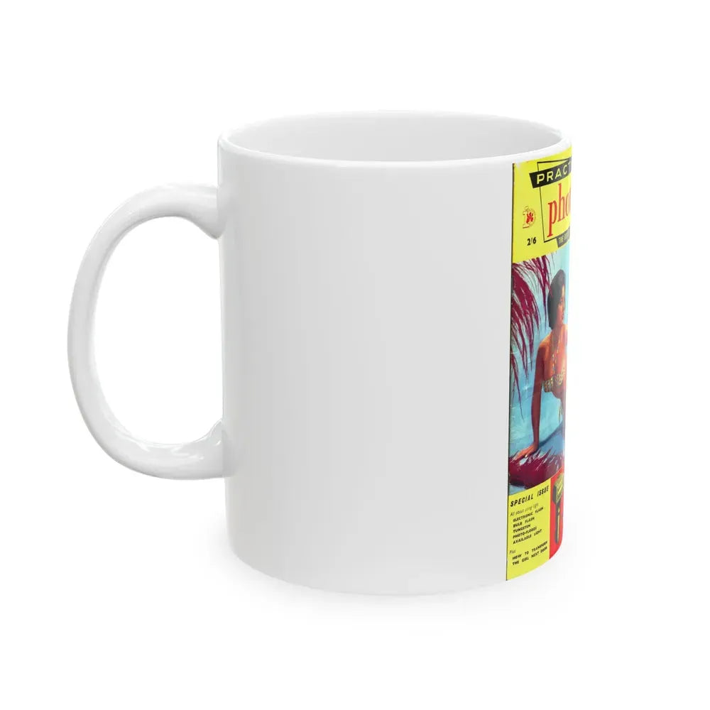 June Palmer #289 (Vintage Female Icon) White Coffee Mug - Go Mug Yourself