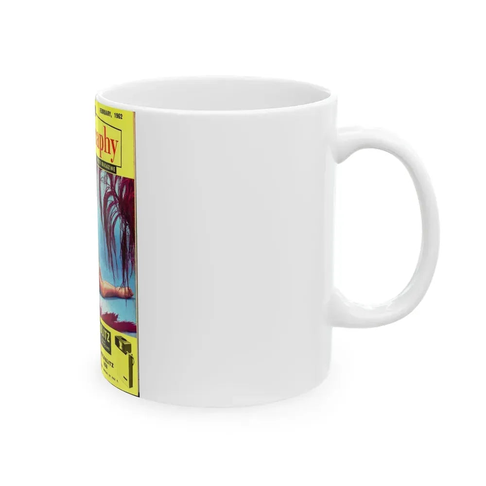 June Palmer #289 (Vintage Female Icon) White Coffee Mug - Go Mug Yourself
