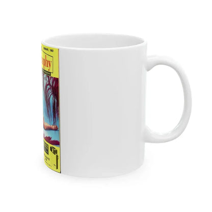 June Palmer #289 (Vintage Female Icon) White Coffee Mug - Go Mug Yourself