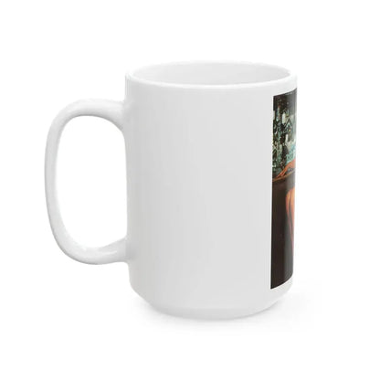 June Palmer #295 - Nude (Vintage Female Icon) White Coffee Mug - Go Mug Yourself
