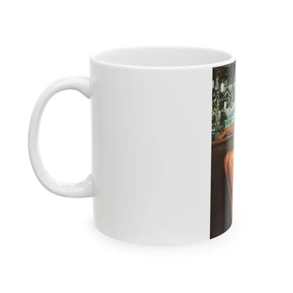 June Palmer #295 - Nude (Vintage Female Icon) White Coffee Mug - Go Mug Yourself