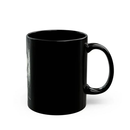 June Palmer #299 - Nude (Vintage Female Icon) Black Coffee Mug - Go Mug Yourself