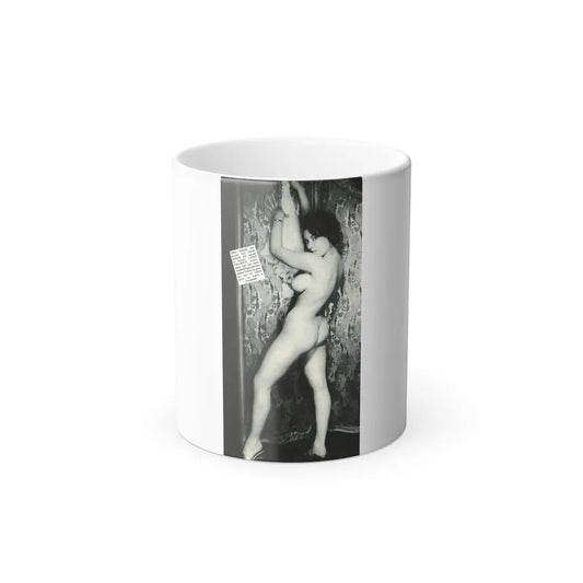 June Palmer #299 - Nude (Vintage Female Icon) Color Changing Coffee Mug 11oz - Go Mug Yourself