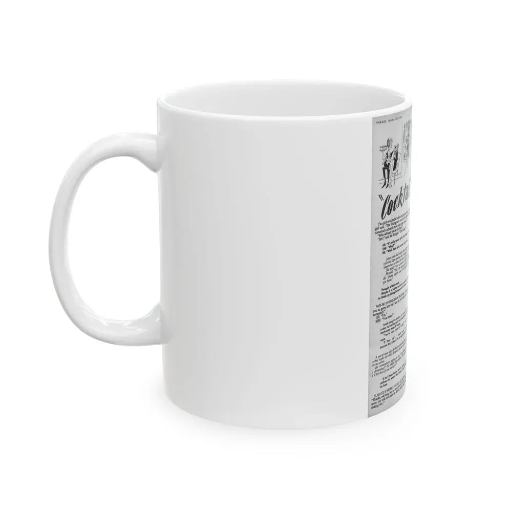 June Palmer #302 (Vintage Female Icon) White Coffee Mug - Go Mug Yourself