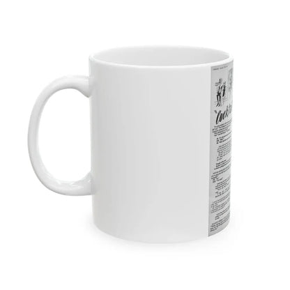 June Palmer #302 (Vintage Female Icon) White Coffee Mug - Go Mug Yourself
