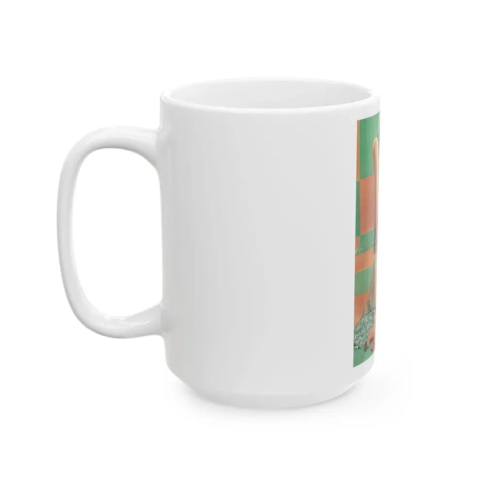 June Palmer #319 (Vintage Female Icon) White Coffee Mug - Go Mug Yourself