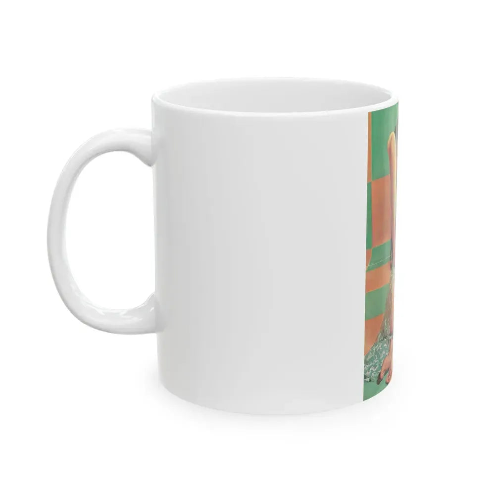 June Palmer #319 (Vintage Female Icon) White Coffee Mug - Go Mug Yourself