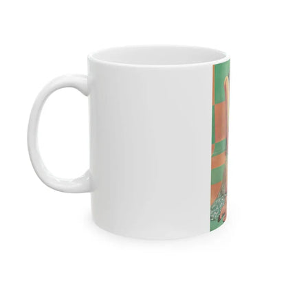 June Palmer #319 (Vintage Female Icon) White Coffee Mug - Go Mug Yourself