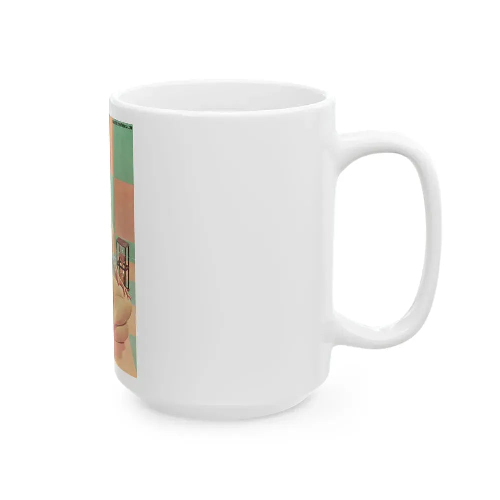 June Palmer #319 (Vintage Female Icon) White Coffee Mug - Go Mug Yourself