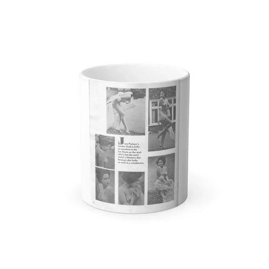 June Palmer #327 - Nude (Vintage Female Icon) Color Changing Coffee Mug 11oz - Go Mug Yourself
