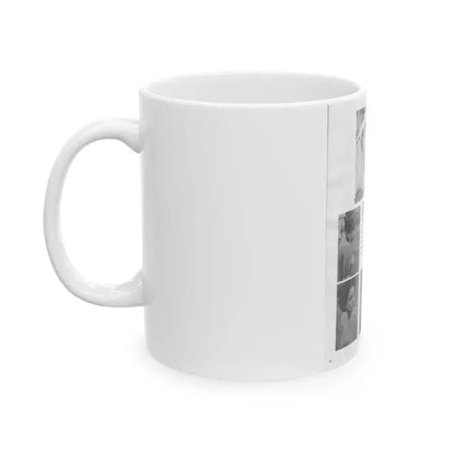 June Palmer #327 - Nude (Vintage Female Icon) White Coffee Mug - Go Mug Yourself