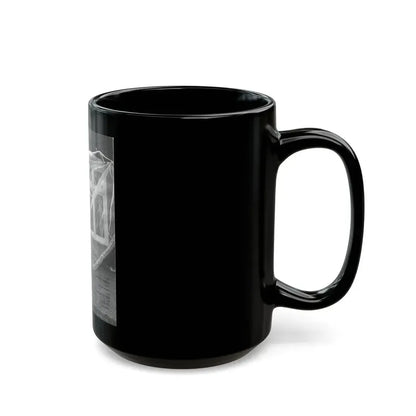 June Palmer #328 - Nude (Vintage Female Icon) Black Coffee Mug - Go Mug Yourself