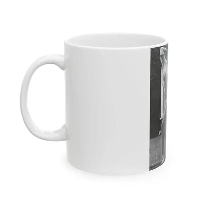 June Palmer #328 - Nude (Vintage Female Icon) White Coffee Mug - Go Mug Yourself