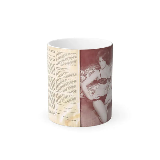 June Palmer #329 (Vintage Female Icon) Color Changing Coffee Mug 11oz - Go Mug Yourself