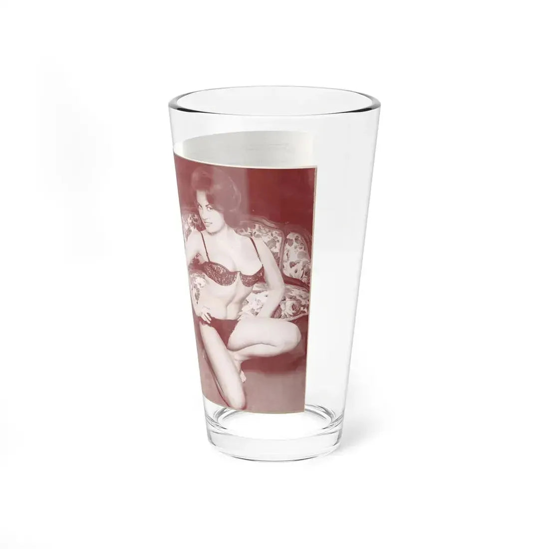 June Palmer #329 (Vintage Female Icon) Pint Glass 16oz - Go Mug Yourself