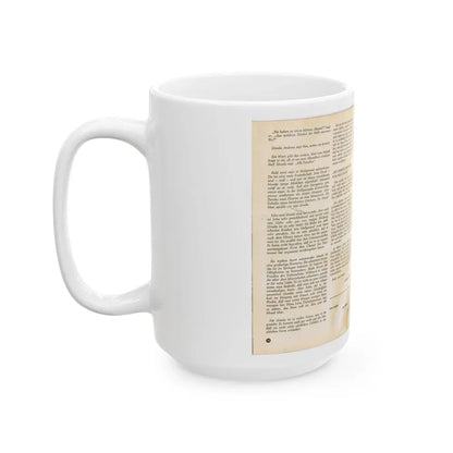 June Palmer #329 (Vintage Female Icon) White Coffee Mug - Go Mug Yourself