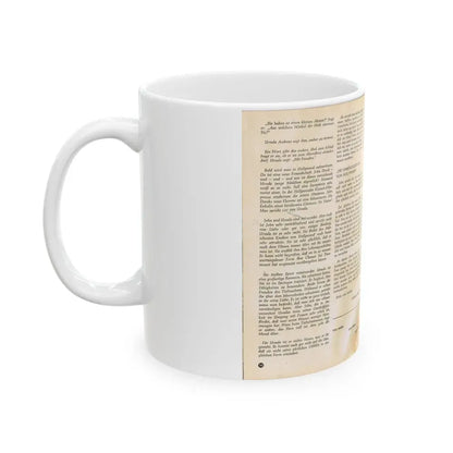 June Palmer #329 (Vintage Female Icon) White Coffee Mug - Go Mug Yourself