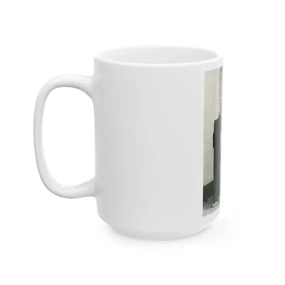 June Palmer #330 - Topless (Vintage Female Icon) White Coffee Mug - Go Mug Yourself