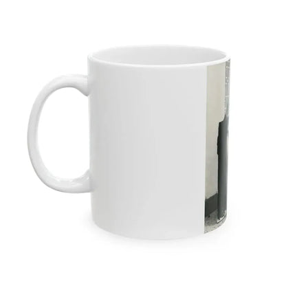 June Palmer #330 - Topless (Vintage Female Icon) White Coffee Mug - Go Mug Yourself