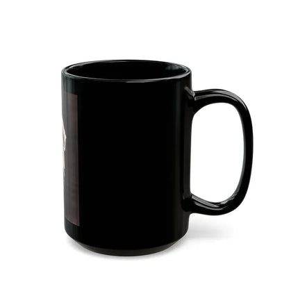 June Palmer #334 - Nude (Vintage Female Icon) Black Coffee Mug - Go Mug Yourself