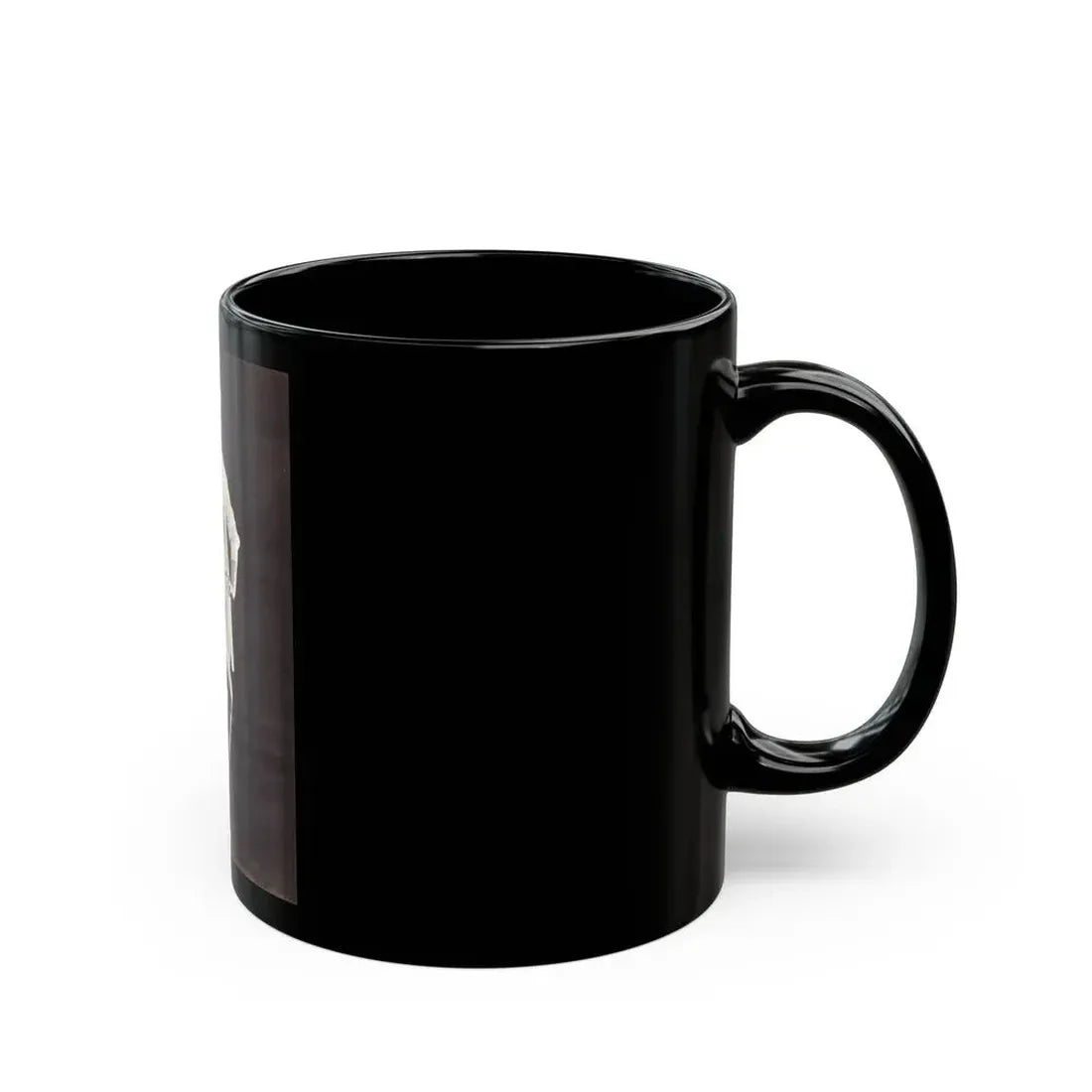 June Palmer #334 - Nude (Vintage Female Icon) Black Coffee Mug - Go Mug Yourself