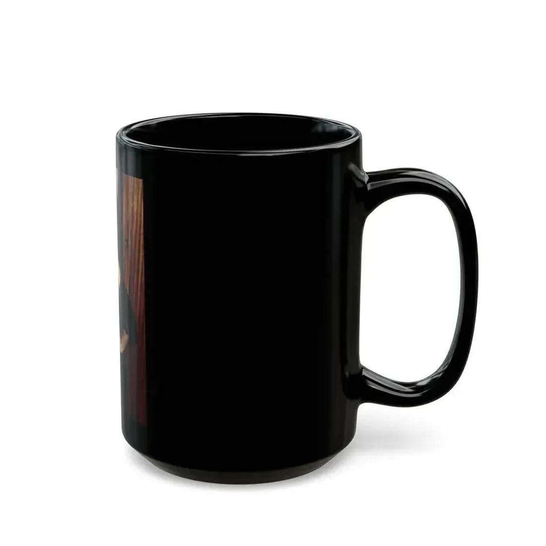 June Palmer #336 - Nude (Vintage Female Icon) Black Coffee Mug - Go Mug Yourself