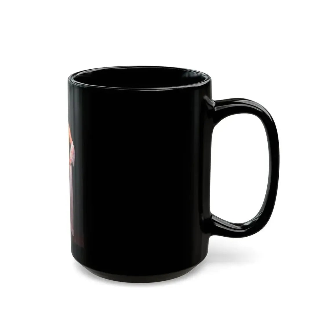 June Palmer #338 - Nude (Vintage Female Icon) Black Coffee Mug - Go Mug Yourself