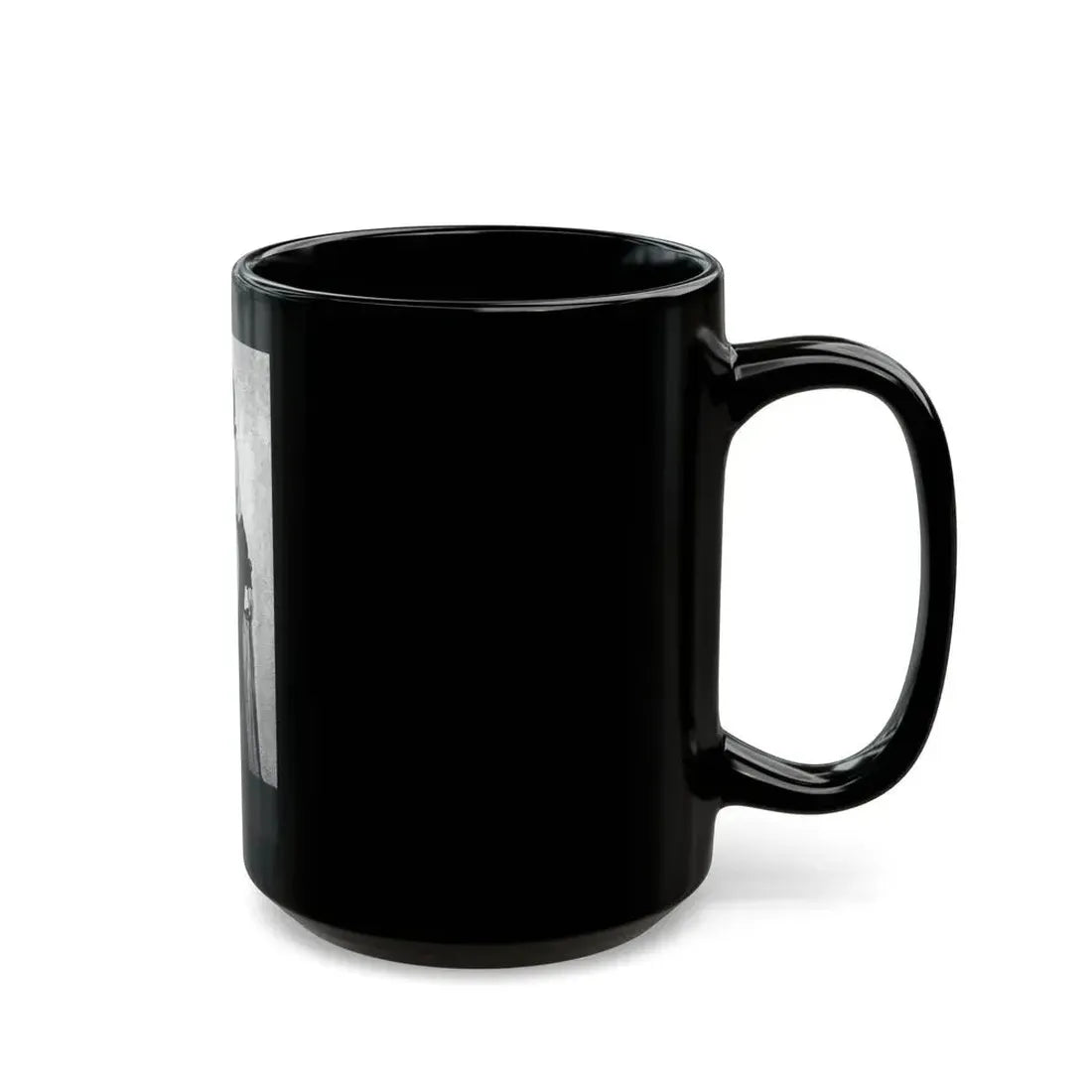 June Palmer #344 - Nude (Vintage Female Icon) Black Coffee Mug - Go Mug Yourself