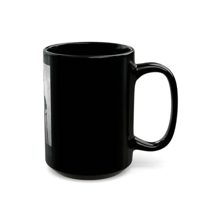 June Palmer #344 - Nude (Vintage Female Icon) Black Coffee Mug - Go Mug Yourself