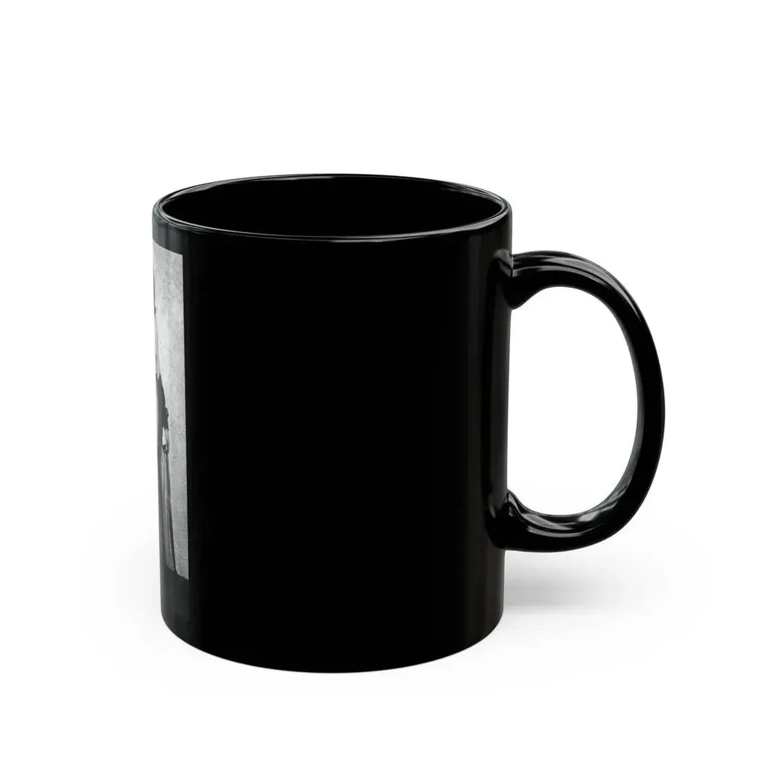 June Palmer #344 - Nude (Vintage Female Icon) Black Coffee Mug - Go Mug Yourself