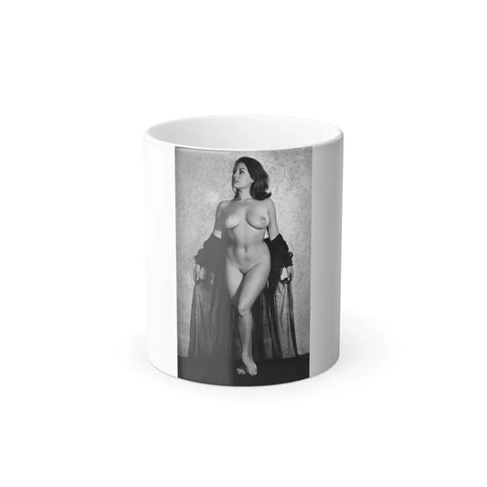 June Palmer #344 - Nude (Vintage Female Icon) Color Changing Coffee Mug 11oz - Go Mug Yourself