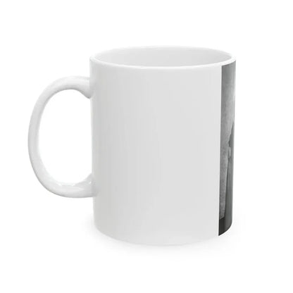 June Palmer #344 - Nude (Vintage Female Icon) White Coffee Mug - Go Mug Yourself