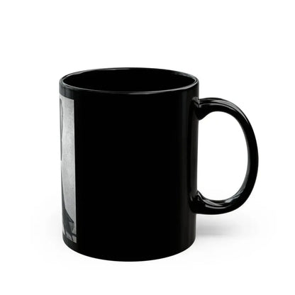 June Palmer #354 - See through black night gown (Vintage Female Icon) Black Coffee Mug - Go Mug Yourself