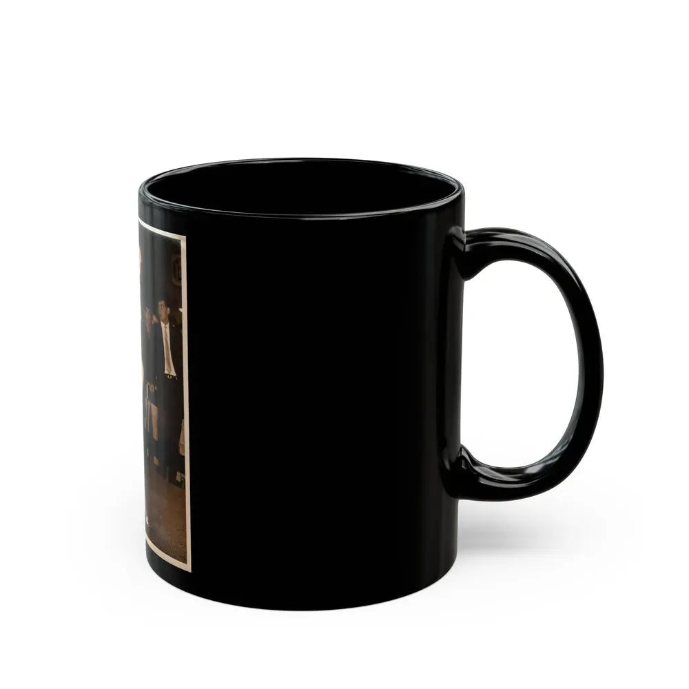 June Palmer #357 (Vintage Female Icon) Black Coffee Mug - Go Mug Yourself