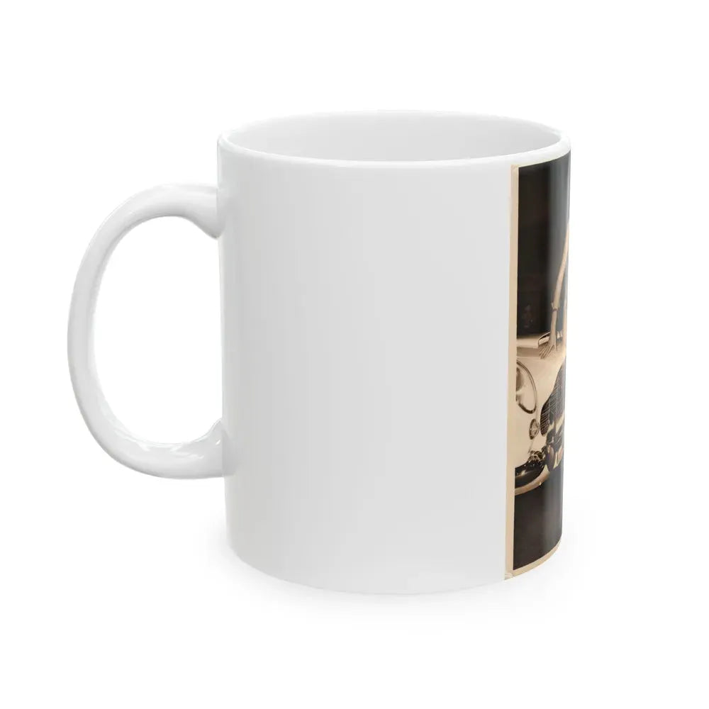 June Palmer #357 (Vintage Female Icon) White Coffee Mug - Go Mug Yourself
