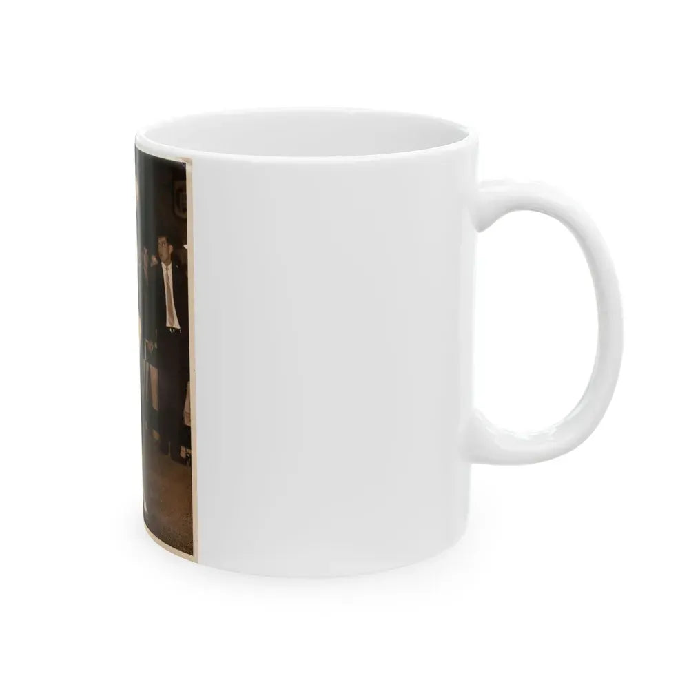 June Palmer #357 (Vintage Female Icon) White Coffee Mug - Go Mug Yourself