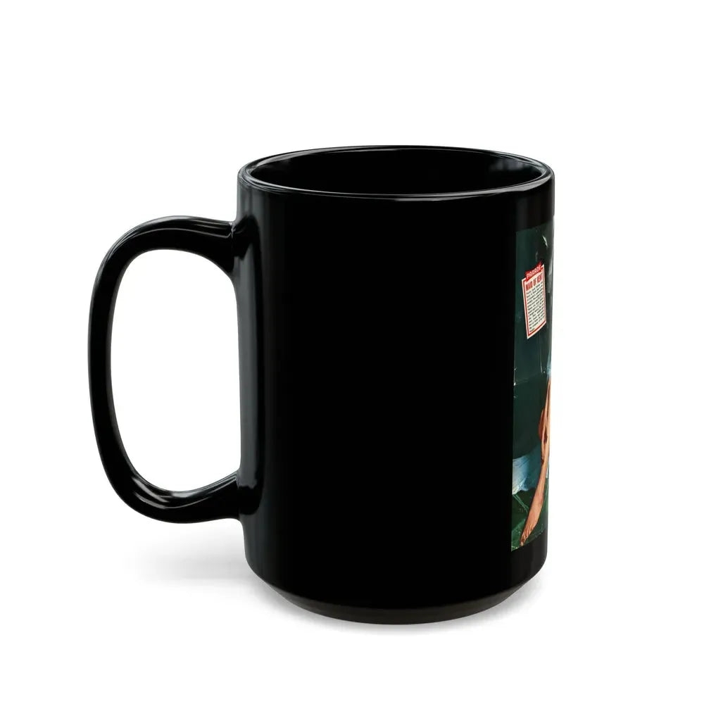 June Palmer #366 (Vintage Female Icon) Black Coffee Mug - Go Mug Yourself