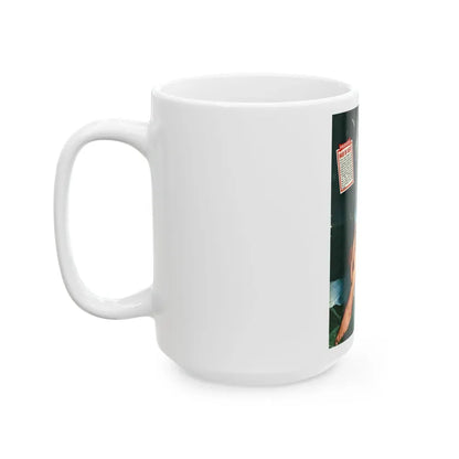 June Palmer #366 (Vintage Female Icon) White Coffee Mug - Go Mug Yourself